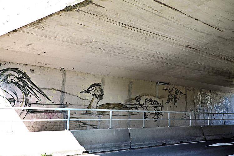 Graffiti-Art in viaduct/tunneltje onder de A12_03